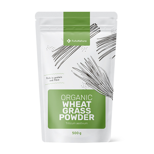 BIO Trawa pszeniczna w proszku, 500 g