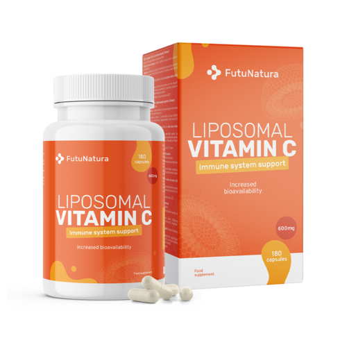 Liposomalna witamina C 1200 mg, 180 kapsułek