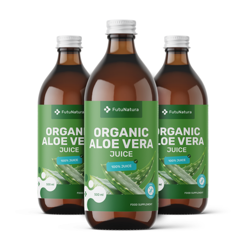 3x BIO Sok z aloesu, razem 1500 ml