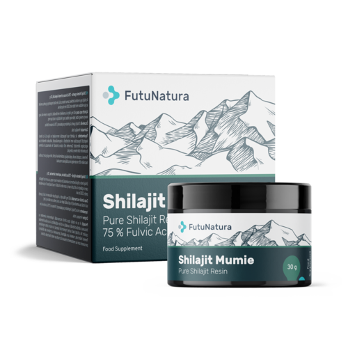 Żywica Shilajit Mumie – 75 % kwasu fulwowego, 30 g