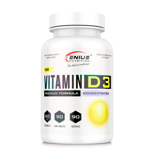 Witamina D3 2000 j.m., 90 tabletek