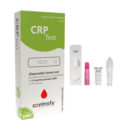 Test na CRP (białko C-reaktywne) - z krwi, 1 sztuka