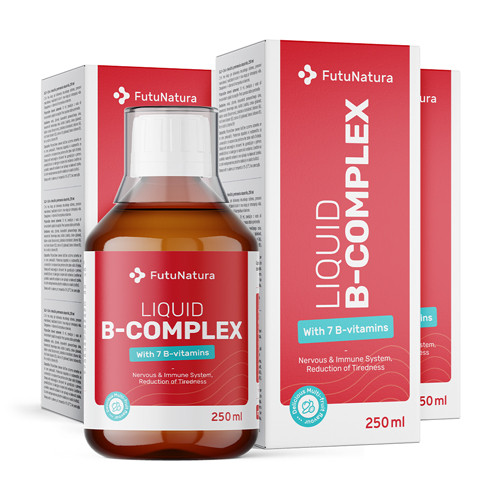 3x B-kompleks – w płynie, razem 750 ml