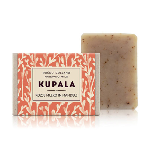 Naturalne mydło Kozie Mleko i Migdał, 100 g
