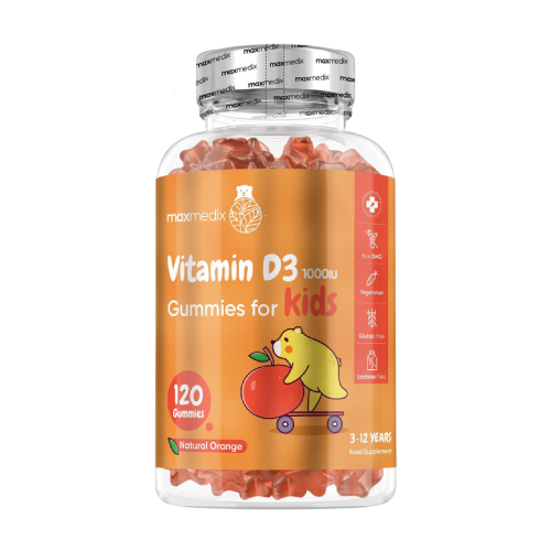 Witamina D3 1000 j.m. – żelki dla dzieci, 120 żelek
