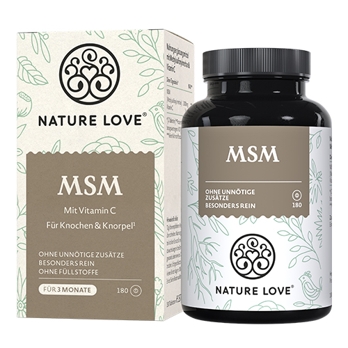 MSM 2000 mg, 180 tabletek