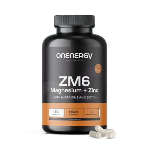 ZM6 - Magnez z cynkiem, 180 kapsułek