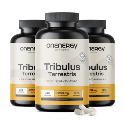 3x Buzdyganek naziemny – Tribulus 2250 mg, razem 720 kapsułek