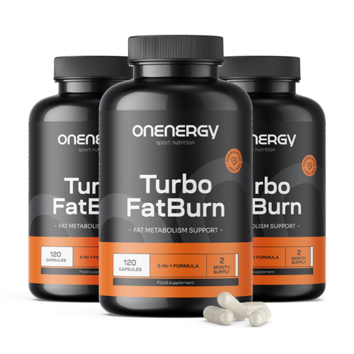 3x Turbo FatBurn, razem 360 kapsułek
