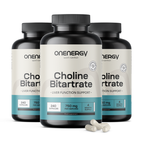 3x Dwuwinian choliny 750 mg, razem 720 kapsułek