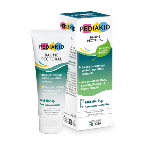 Balsam do masażu klatki piersiowej - dla dzieci, 40 ml