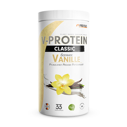 V-Protein Classic wegańskie proteiny – wanilia, 1000 g