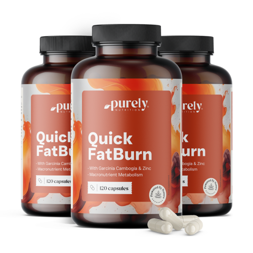 3x Quick FatBurn, razem 360 kapsułek