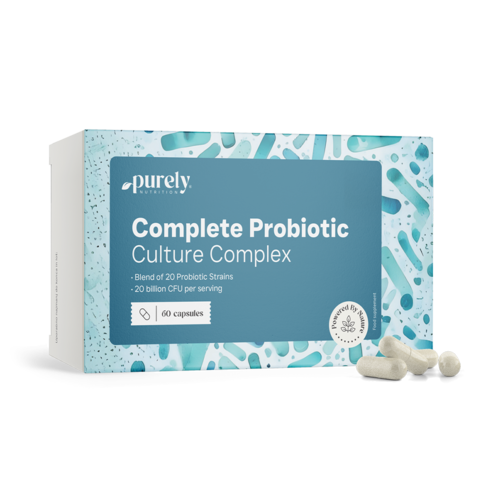 Complete Probiotic Culture – kompleks kultur mikrobiologicznych, 60 kapsułek