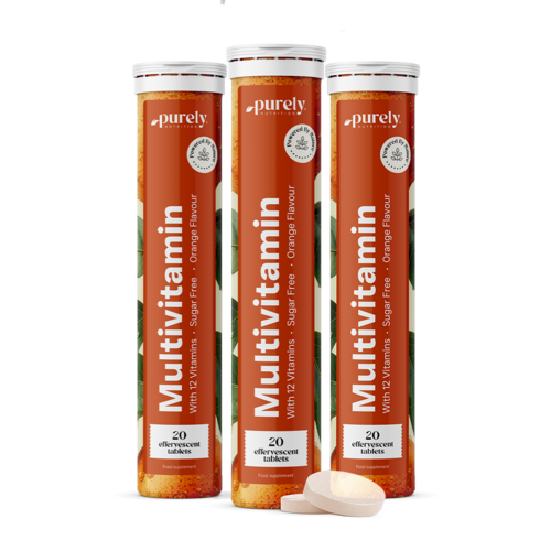 3x Multiwitaminy – tabletki musujące, razem 60 tabletek musujących