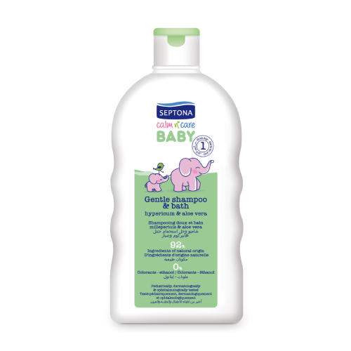 Szampon i płyn do kąpieli dla niemowląt – dziurawiec i aloes, 200 ml