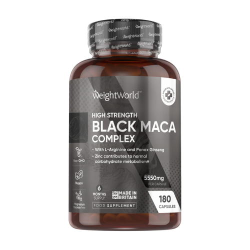 Czarna maca kompleks 5550 mg, 180 kapsułek
