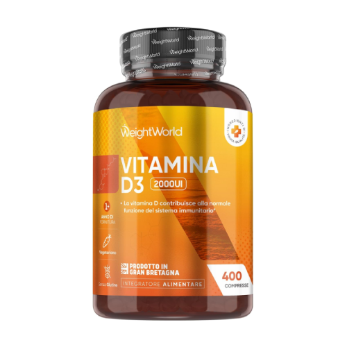 Witamina D3 2000 j.m., 400 tabletek