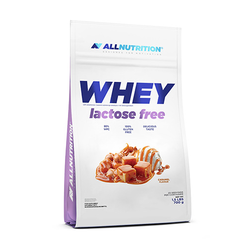 WHEY Lactose Free, proteínas de soro de leite sem lactose – caramelo, 700 g