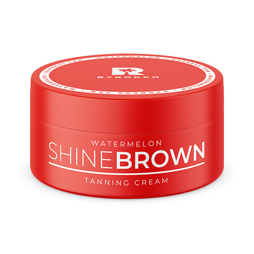 Shine brown creme bronzeador – Watermelon, 200 ml