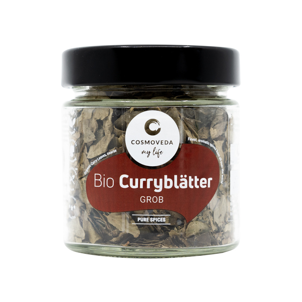 Folhas de caril (curry) BIO - inteiras