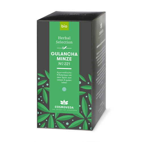 Chá BIO de gulancha e menta, 25x1.8 g