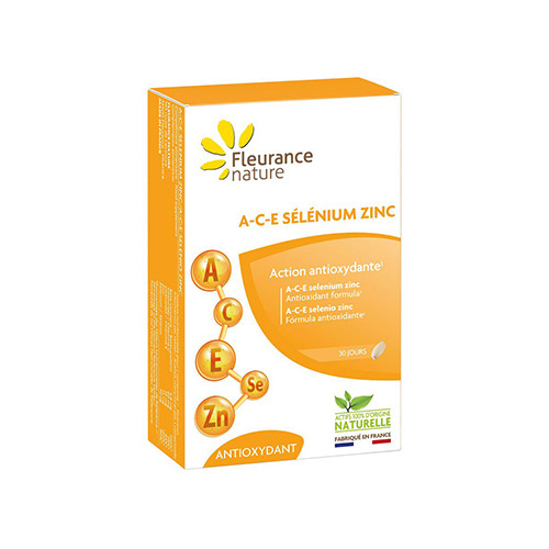 Vitaminas A-C-E + selénio + zinco - complexo de antioxidantes