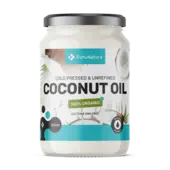 Óleo de coco BIO – prensado a frio, não refinado, 500 ml