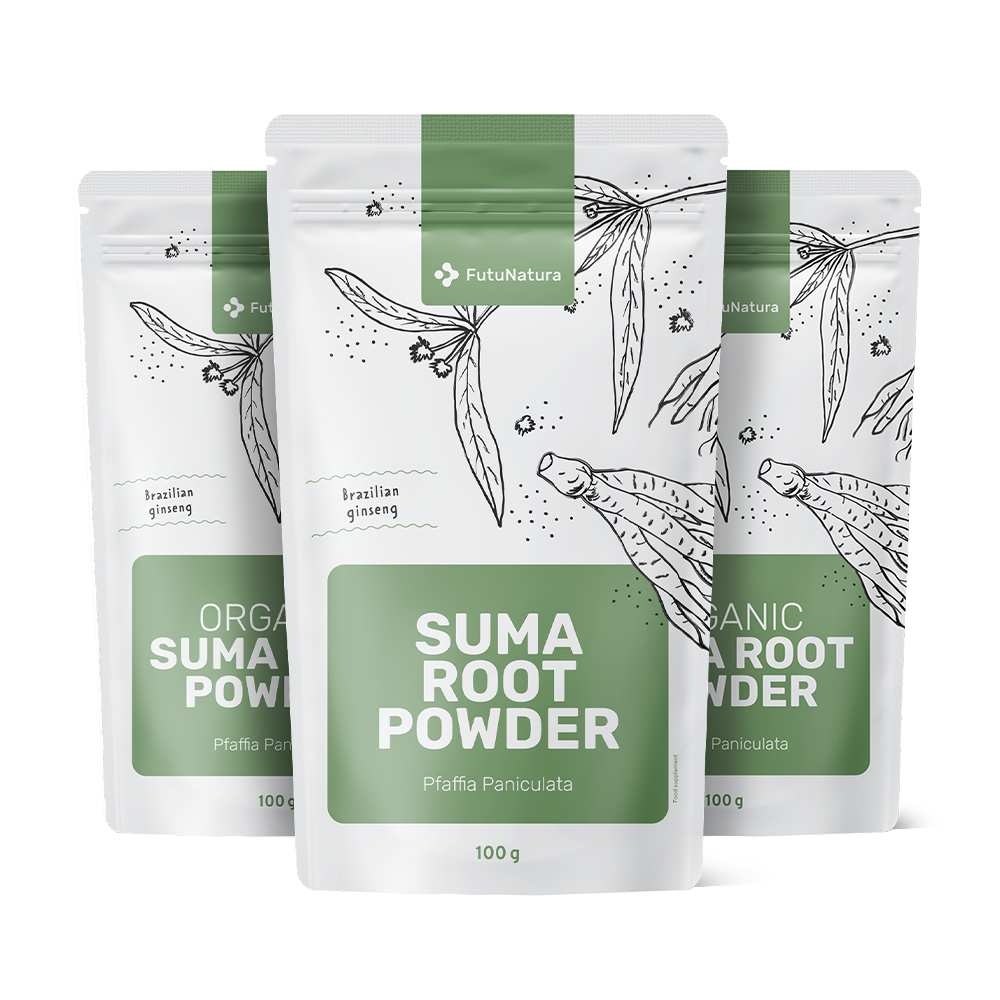 Raiz de Suma (ginseng brasileiro) em pó