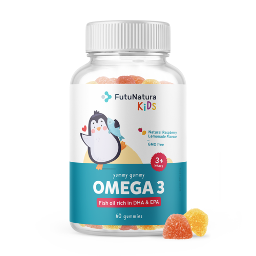 OMEGA-3 – Gomas para crianças, 60 gomas 