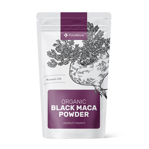 Maca preta em pó BIO, 500 g