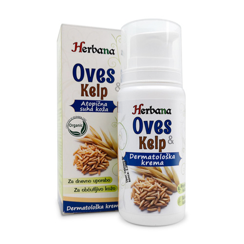 Creme para pele atópica e seca (aveia + kelp), 100 ml