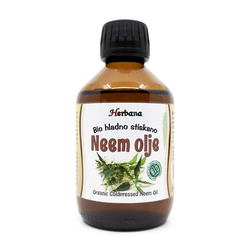 Óleo de neem, BIO, prensado a frio, 200 ml