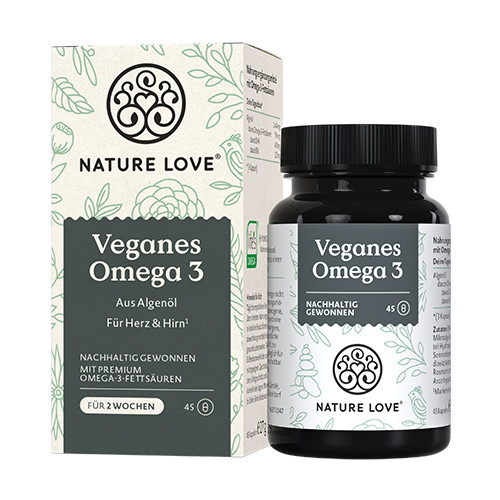 Ómega-3 vegano, 45 cápsulas