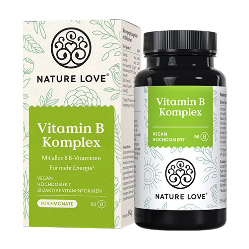 Complexo de vitamina B forte, 90 cápsulas
