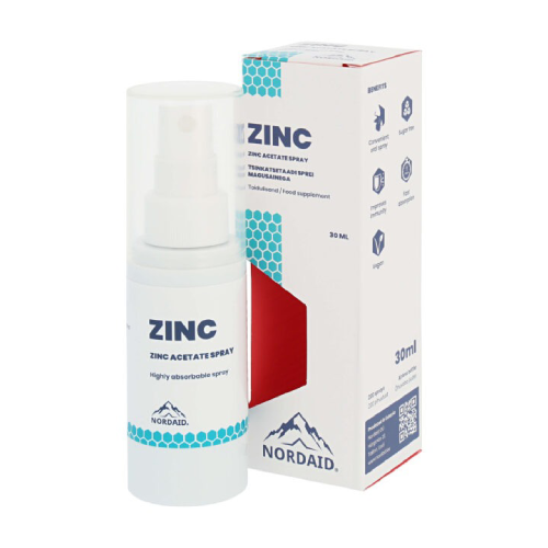 Zinco com vitamina B5.