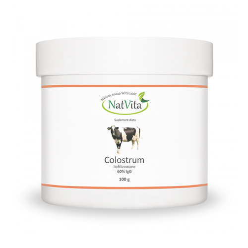 Colostro - liofilizado, 100 g