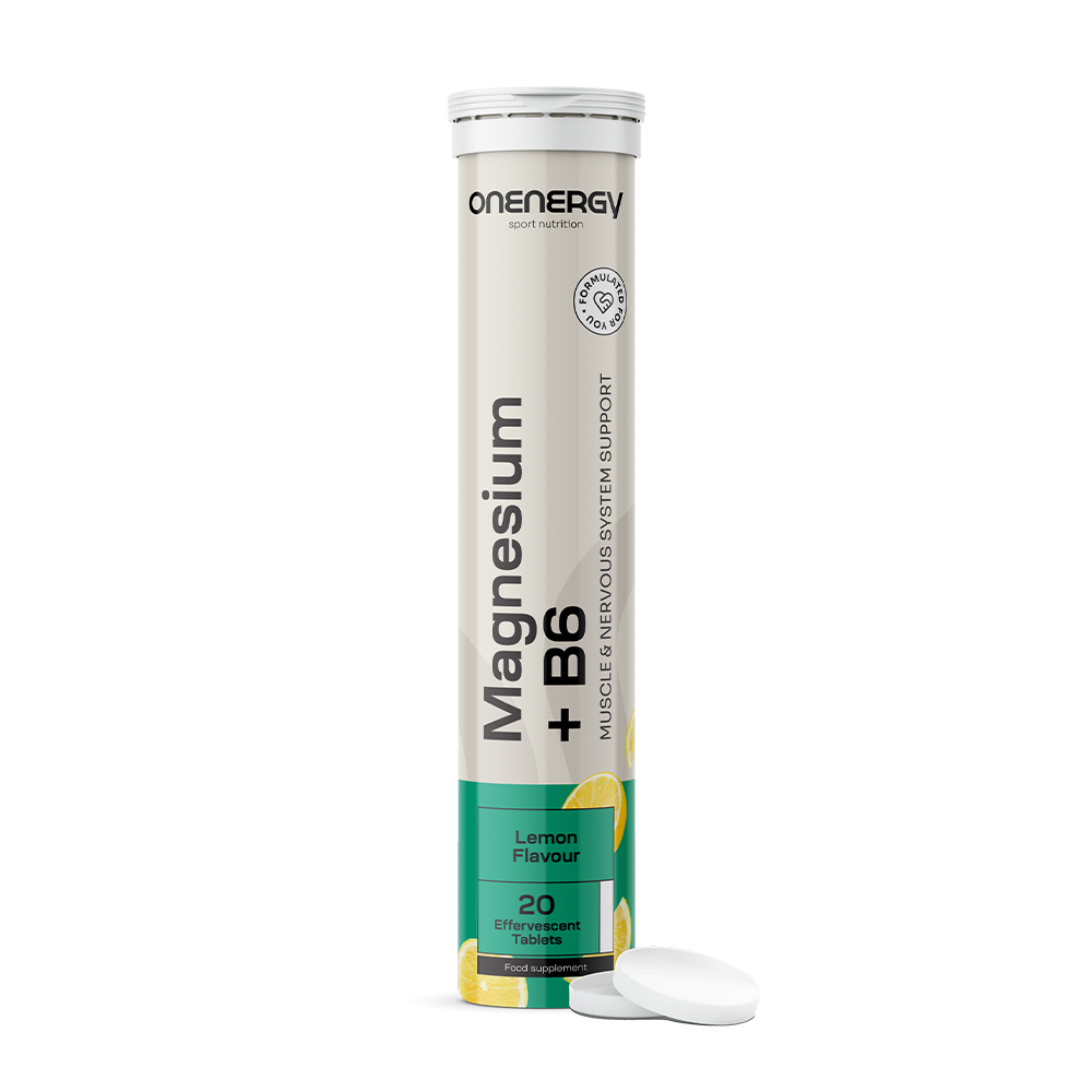 Magnésio + vitamina B6 - comprimidos efervescentes