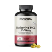 Berberina HCL 1000 mg – com piperina e crómio, 180 cápsulas