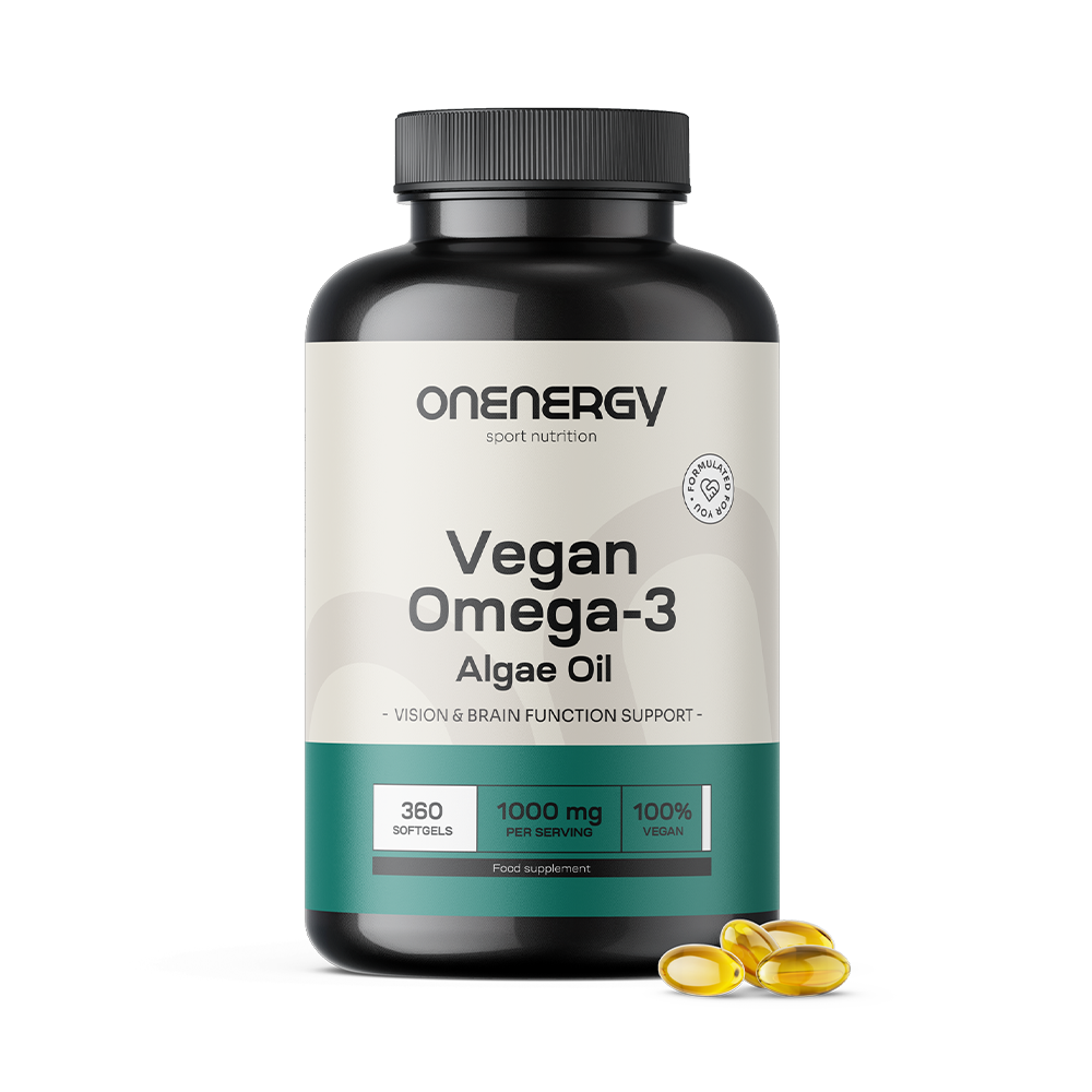 Ômega-3 vegano de algas