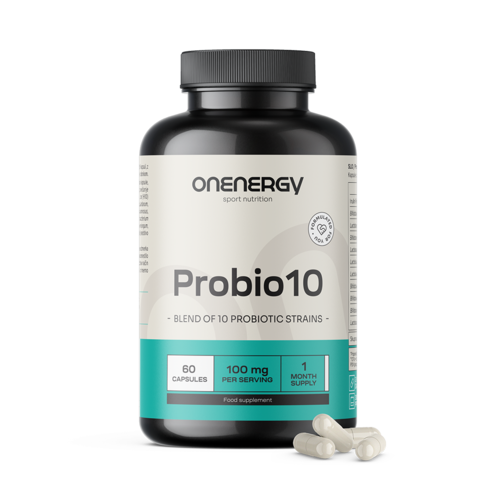 Probio10 – complexo de culturas microbiológicas, 60 cápsulas