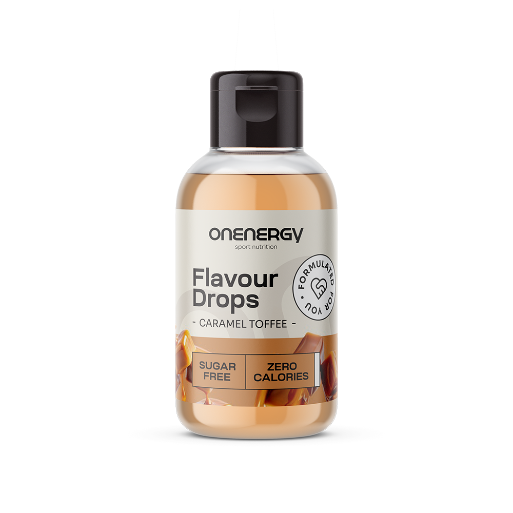 Flavour drops gotas – caramelo toffee com adoçante.