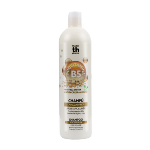 Champô para cabelos finos com provitamina B5