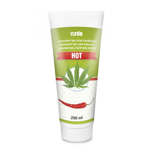 Bálsamo de cânhamo – efeito quente, 200 ml