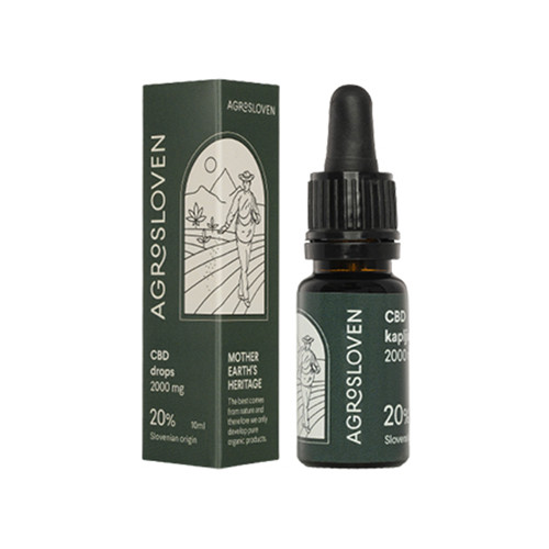 CBD picături 20%, 10 ml