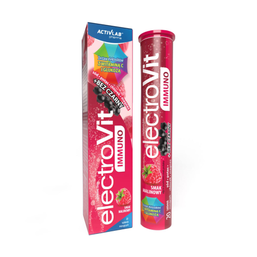 ElectroVit Immuno – comprimate efervescente pentru sistemul imunitar, 20 de comprimate efervescente