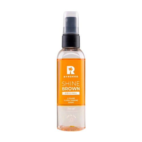 Shine Brown Two-Phase spray pentru bronzare, 100 ml