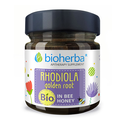 BIO complex cu miere – Rhodiola, 280 g