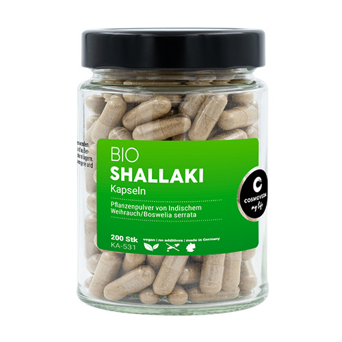 Shallaki BIO (Boswelia serrata), 200 de capsule