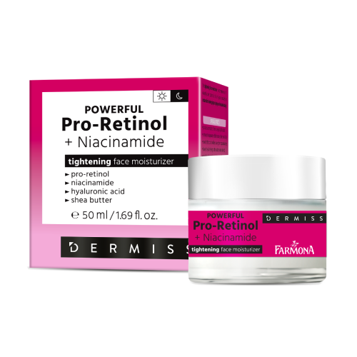 Crema hidratantă cu Pro-Retinol + Niacinamidă, 50 ml